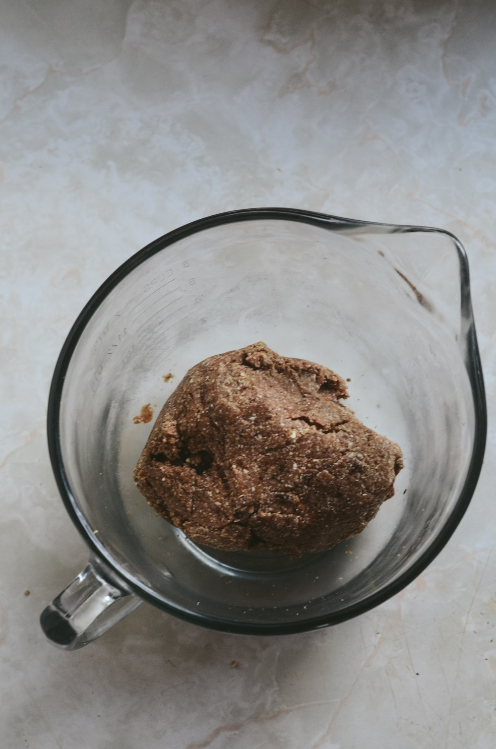 Ginger and date dough for protein balls.