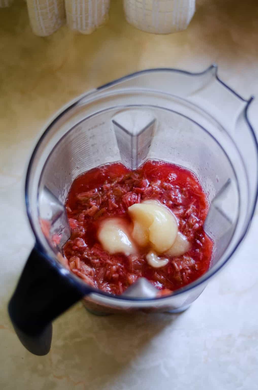 Rhubarb Fruit Leather Beside the Mountain