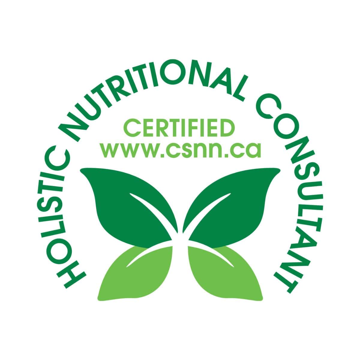 Canadian School Of Natural Nutrition Certification Badge. 