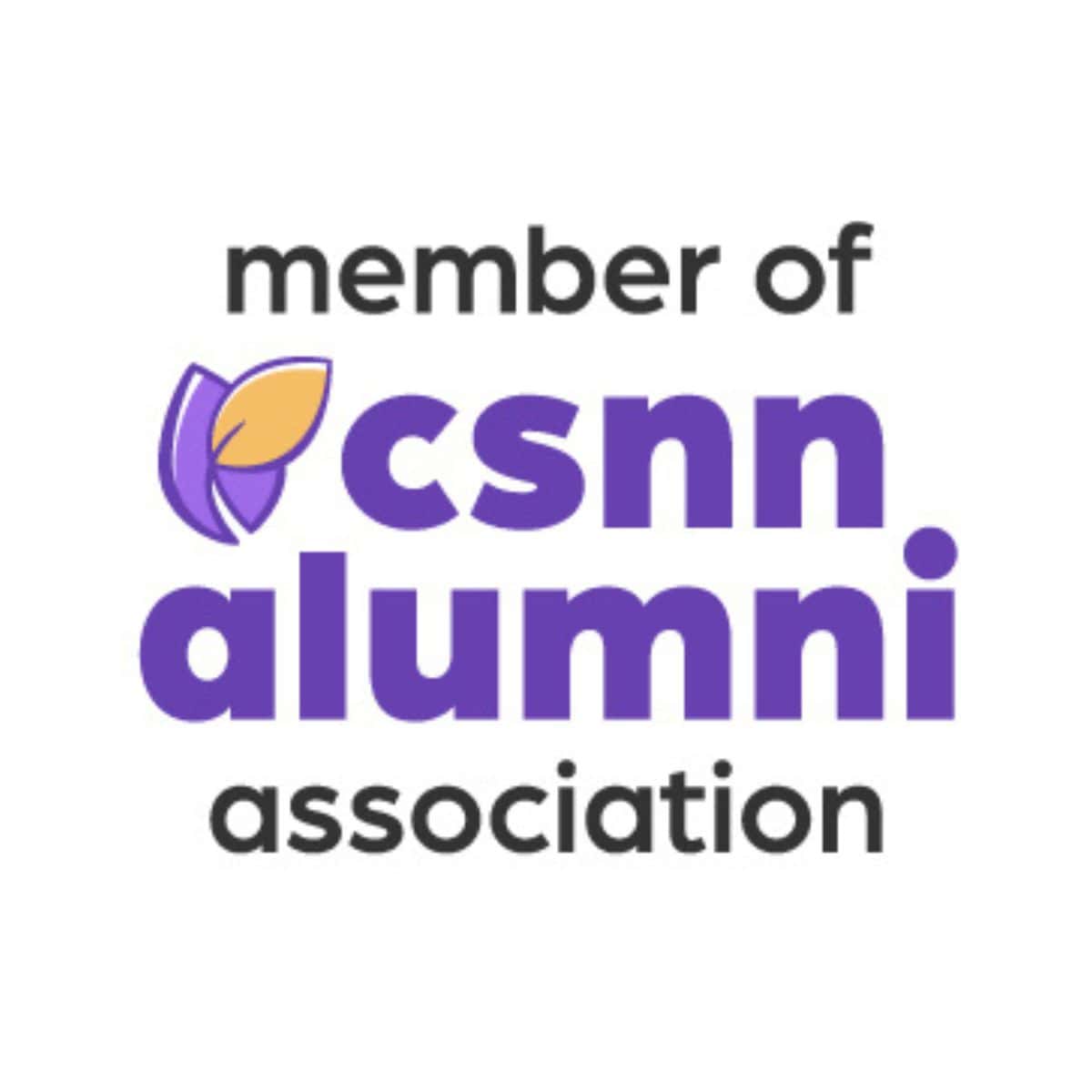 Badge of membership to CSNN alummi association. 