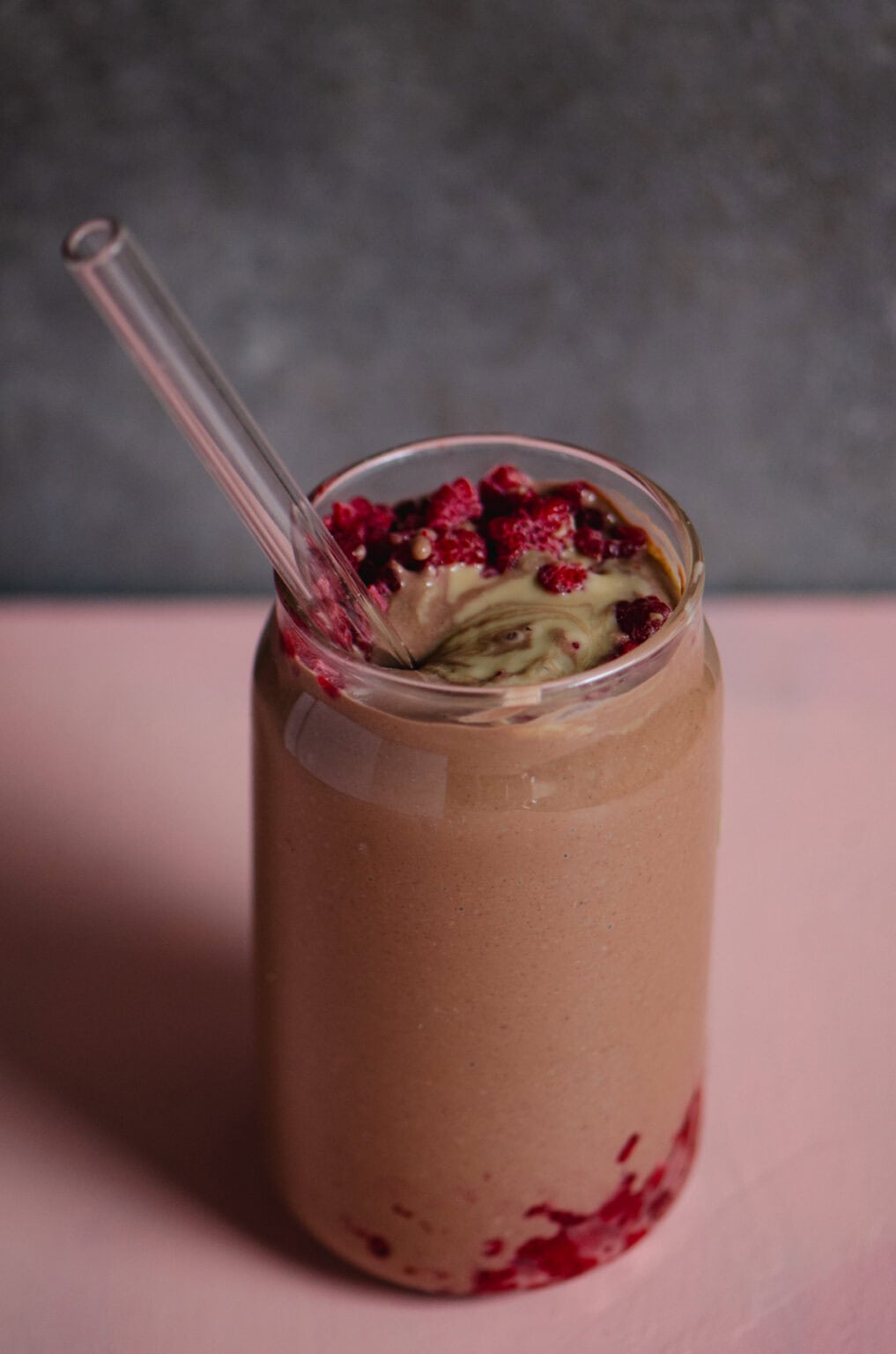 Luteal Phase Smoothie Beside the Mountain